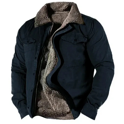 Warme Vintage-Jacke für Herren | Winter
