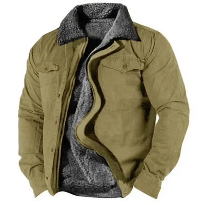 Warme Vintage-Jacke für Herren | Winter