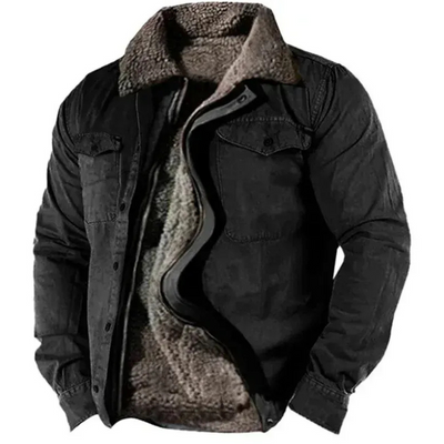 Warme Vintage-Jacke für Herren | Winter