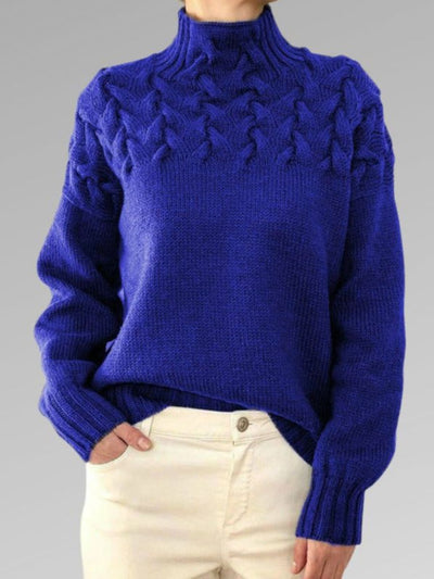 Warmer Damen-Rollkragenpullover - Karolina