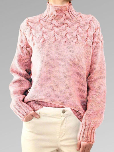 Warmer Damen-Rollkragenpullover - Karolina