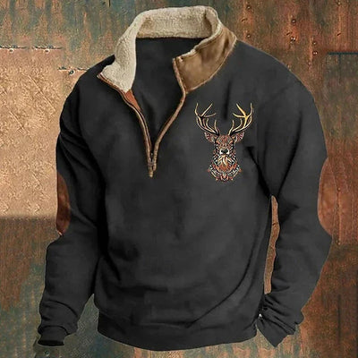 Warmer Fleece-Winterpulli für Männer - Hendrik