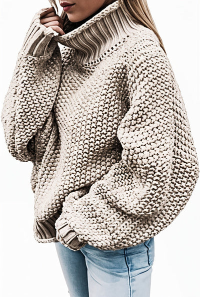 Warmer Grobstrickpullover für Frauen - Tine