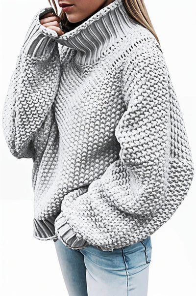 Warmer Grobstrickpullover für Frauen - Tine