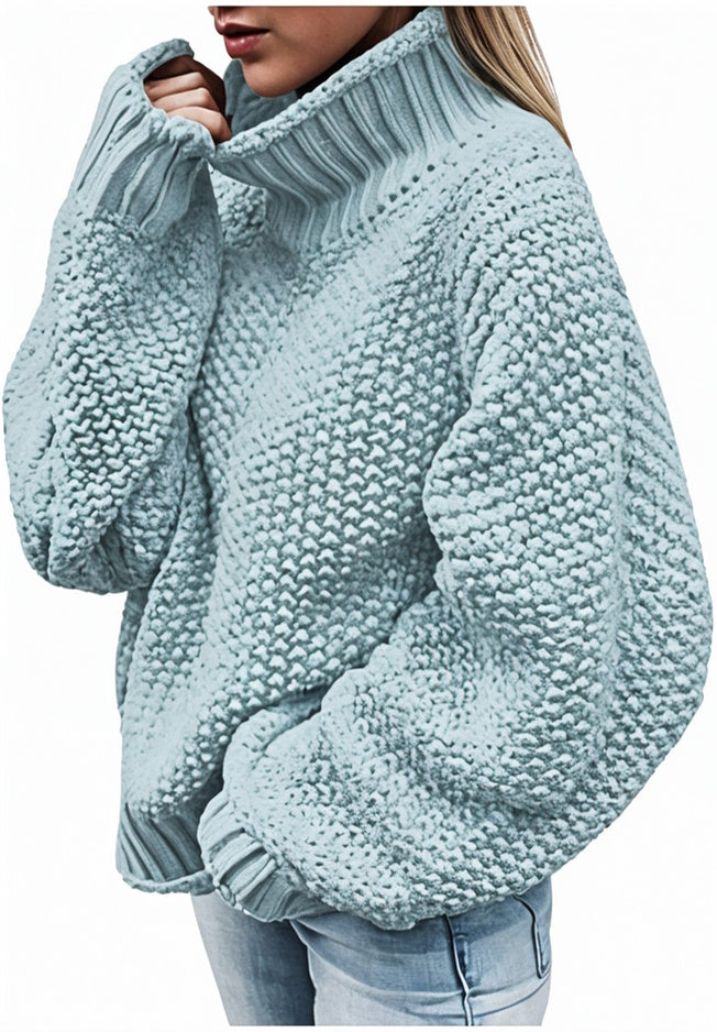 Warmer Grobstrickpullover für Frauen - Tine