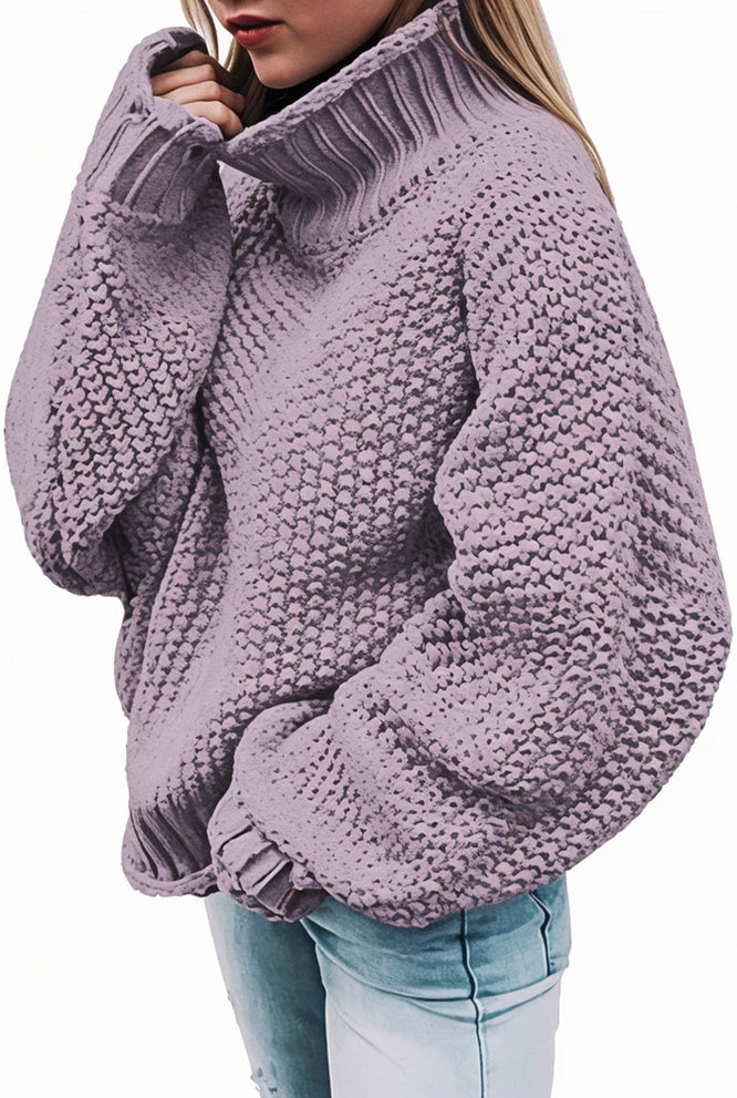 Warmer Grobstrickpullover für Frauen - Tine