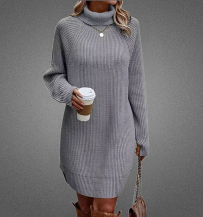Warmes Pulloverkleid für Frauen - Natalina