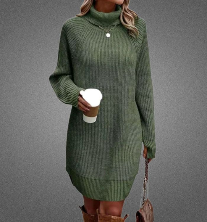 Warmes Pulloverkleid für Frauen - Natalina