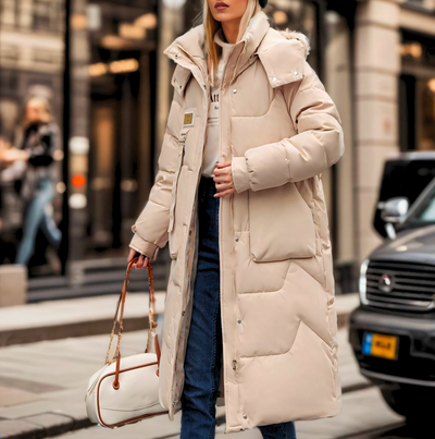 Wasserdichte lange Winterjacke - Othilie