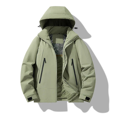 Wasserdichte Thermojacke für Skifahren und Wandern - Elijah