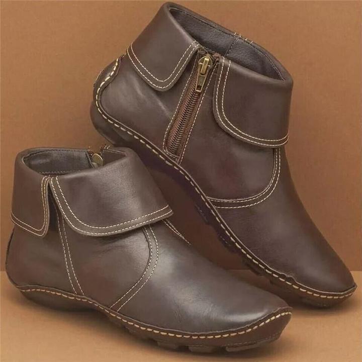 Wasserdichte, mit weichem Leder gefütterte Stiefelette - Livia