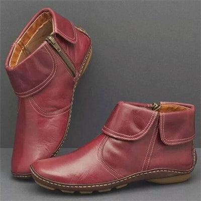 Wasserdichte, mit weichem Leder gefütterte Stiefelette - Livia