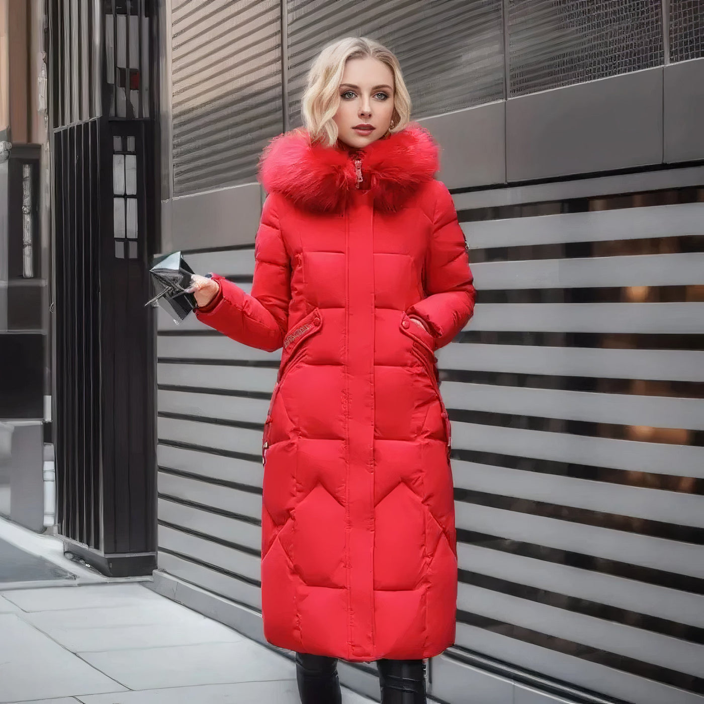 Wasserdichter Winterparka für Damen - Waida