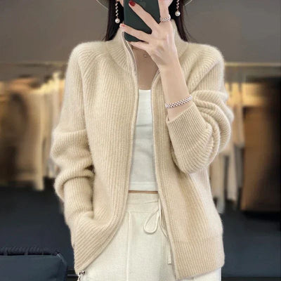 Weiche, bequeme Strickjacke für Frauen - Dagny