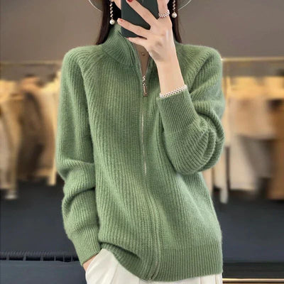 Weiche, bequeme Strickjacke für Frauen - Dagny