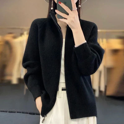 Weiche, bequeme Strickjacke für Frauen - Dagny