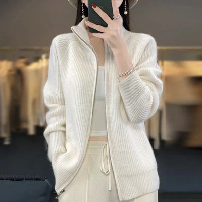 Weiche, bequeme Strickjacke für Frauen - Dagny