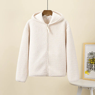 Weiche Damen-Sherpa-Winterjacke - Amerie