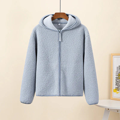 Weiche Damen-Sherpa-Winterjacke - Amerie