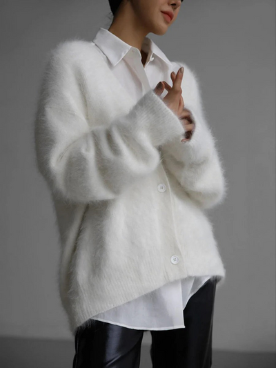Weiche Strickjacke für Damen | Warmer