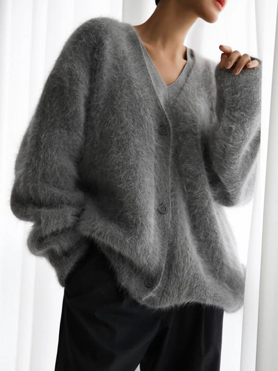 Weiche Strickjacke für Damen | Warmer