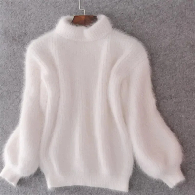 Weicher Pullover für Damen | Rollkragen