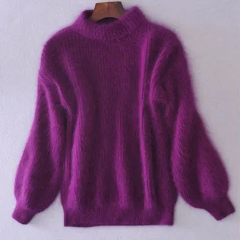 Weicher Pullover für Damen | Rollkragen