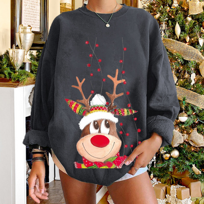 Yummi | Damen Weihnachtspullover | Lang