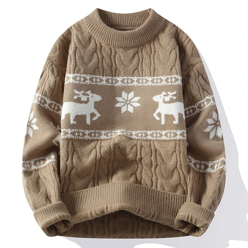 Weihnachtsstrickpullover für Herren - Gerard