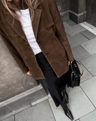 Wildleder-Blazer für Frauen - Hilde