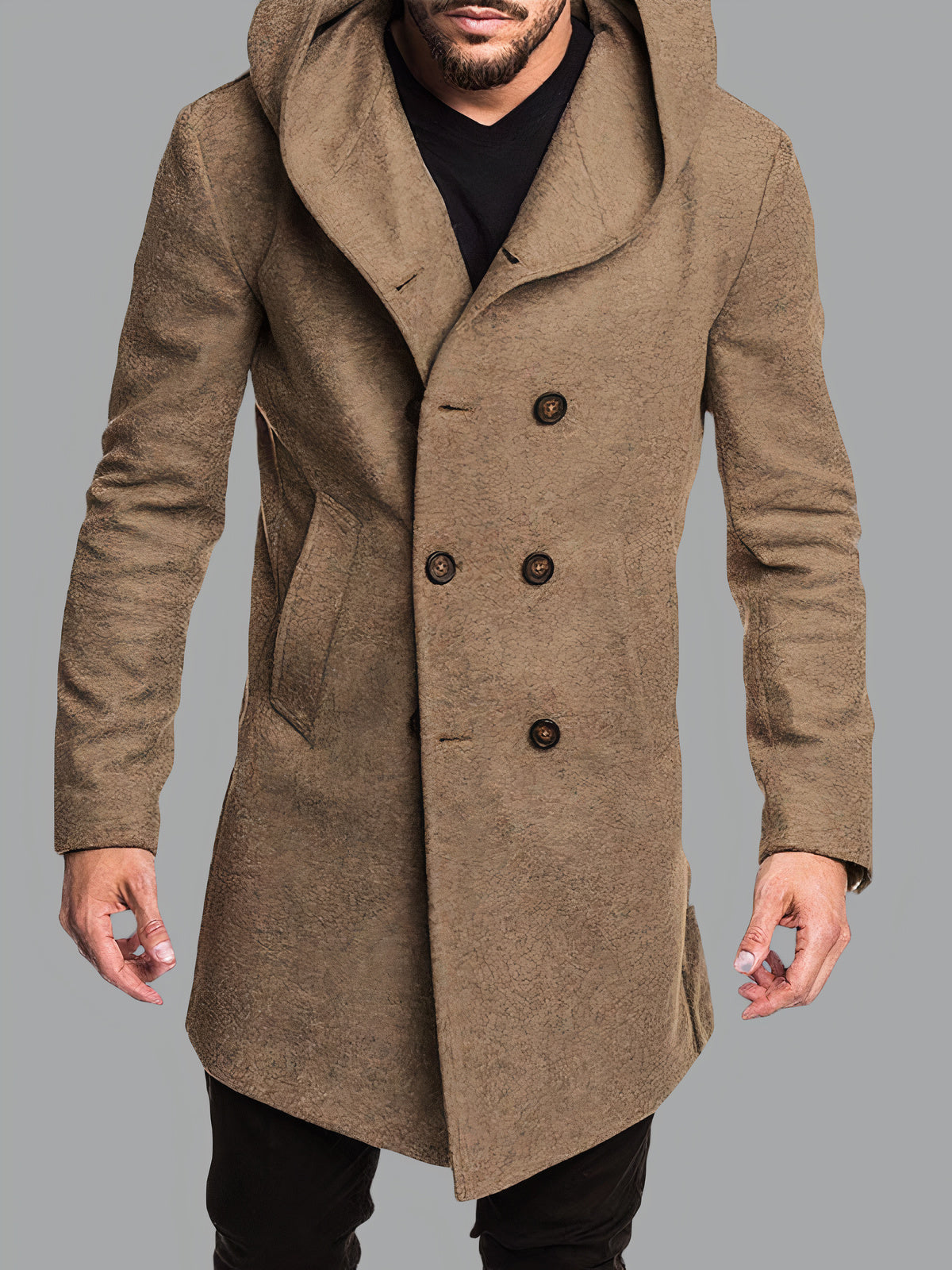 Winddichte Herren-Winterjacke - Larenzo