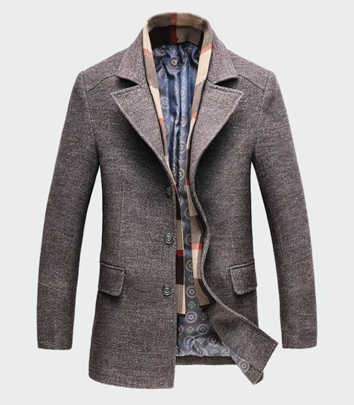 Winddichte Jacke aus Wolle - Liam