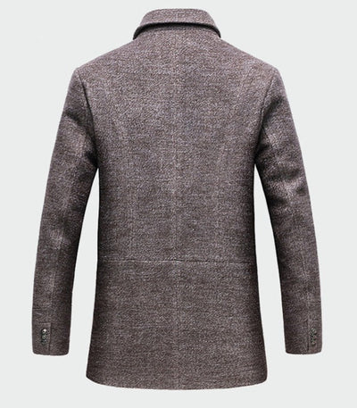 Winddichte Jacke aus Wolle - Liam