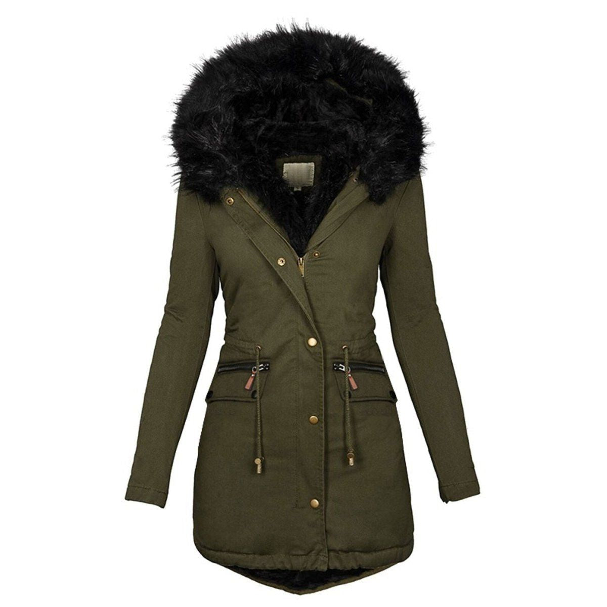 Winddichte warme Winterjacke für Frauen - Alisson