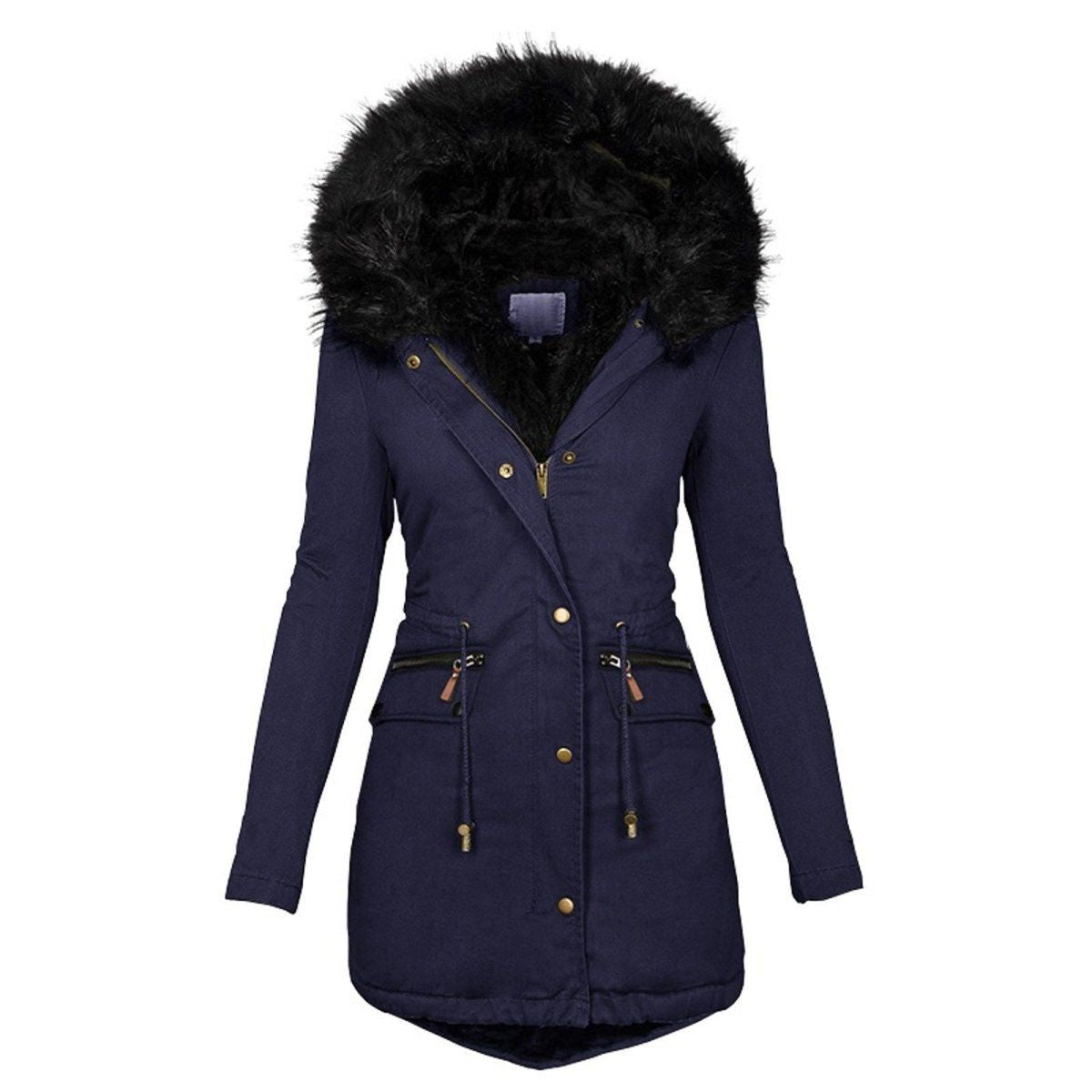 Winddichte warme Winterjacke für Frauen - Alisson
