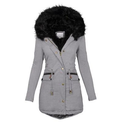 Winddichte warme Winterjacke für Frauen - Alisson