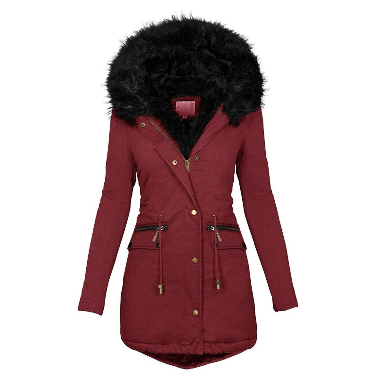 Winddichte warme Winterjacke für Frauen - Alisson