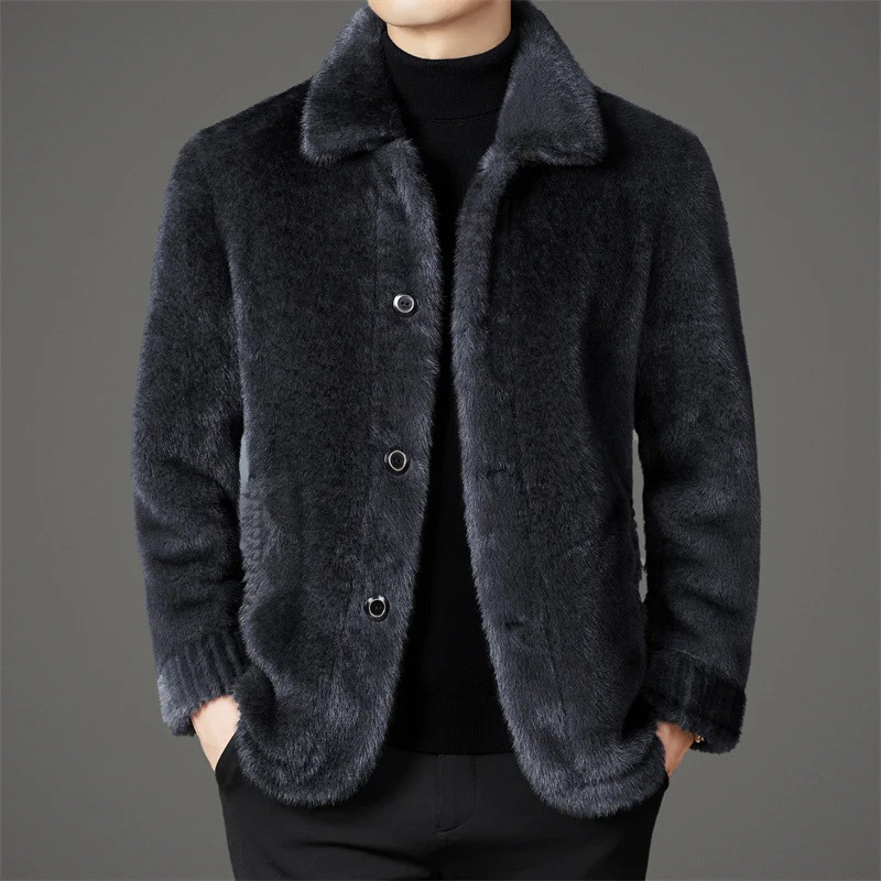 Winddichte Winterjacke für Herren | Warme