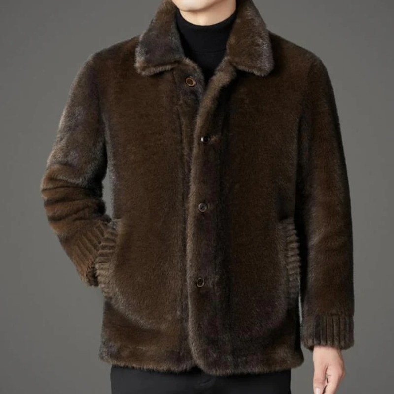 Winddichte Winterjacke für Herren | Warme
