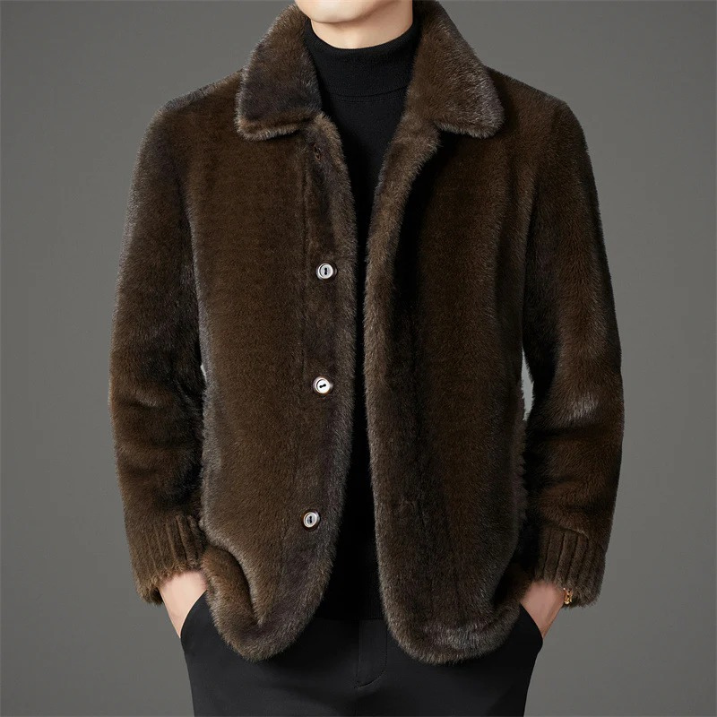 Winddichte Winterjacke für Herren | Warme