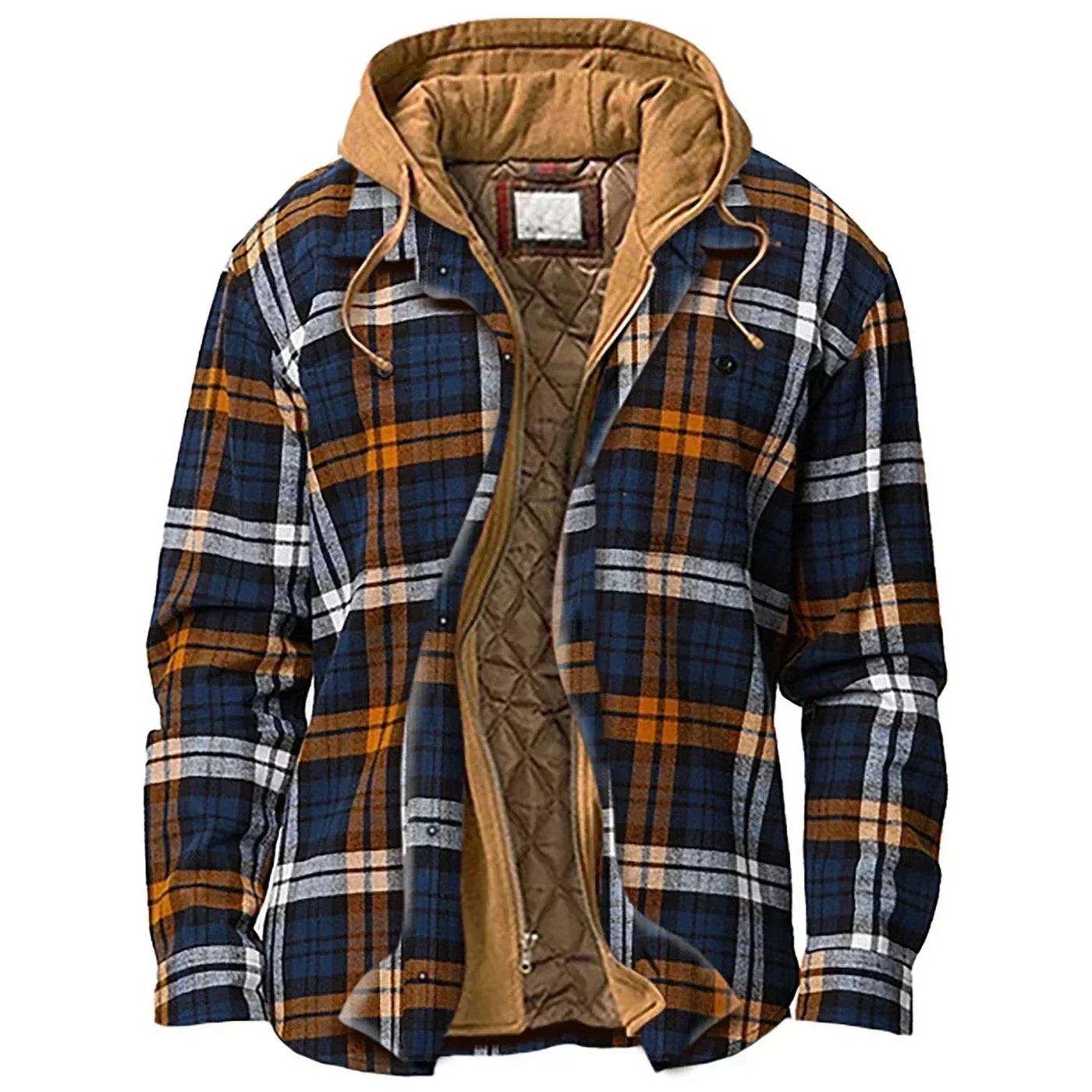 Winterjacke aus Flanell für Männer - Marcel
