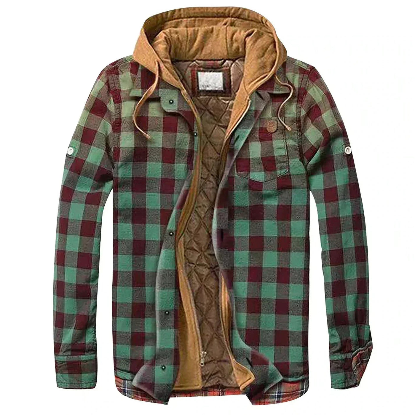 Winterjacke aus Flanell für Männer - Marcel