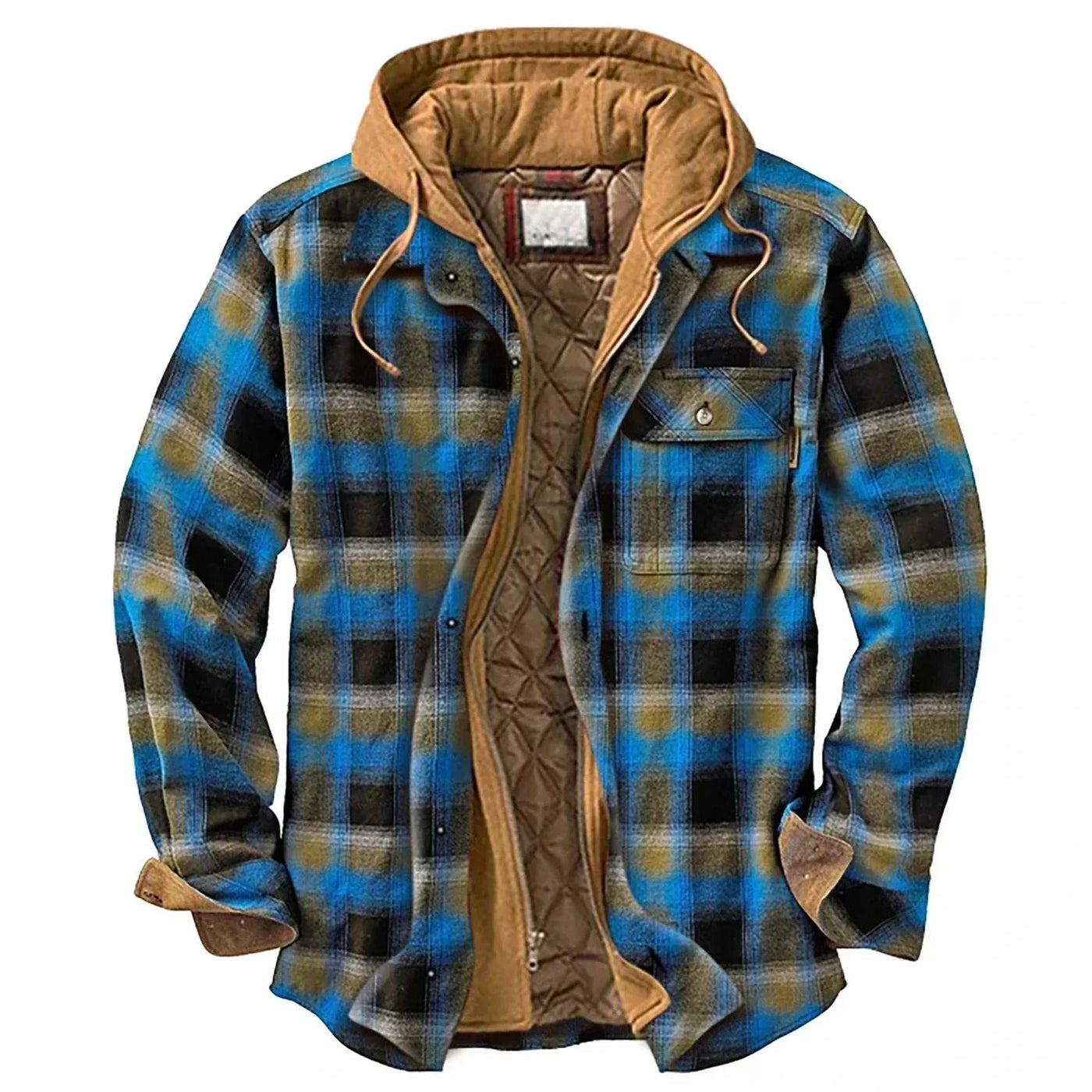 Winterjacke aus Flanell für Männer - Marcel