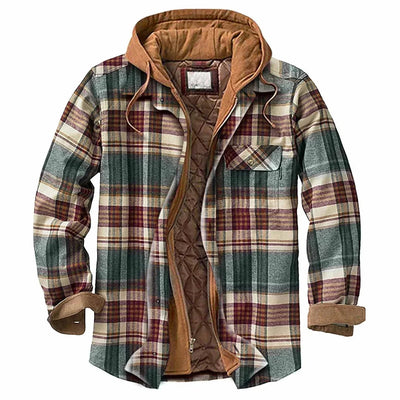 Winterjacke aus Flanell für Männer - Marcel
