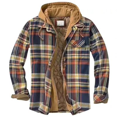 Winterjacke aus Flanell für Männer - Marcel