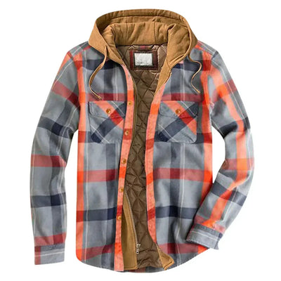 Winterjacke aus Flanell für Männer - Marcel