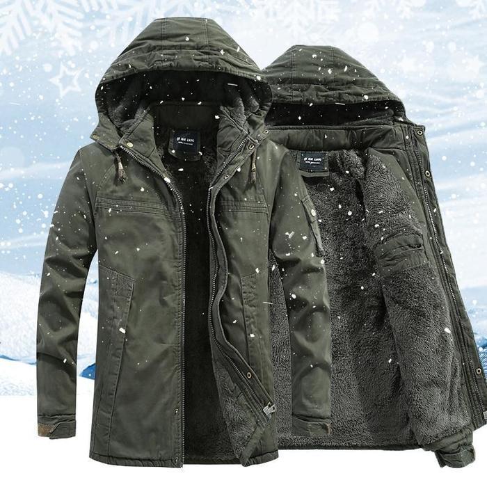 Winterjacke mit Kapuze für Männer - Mario