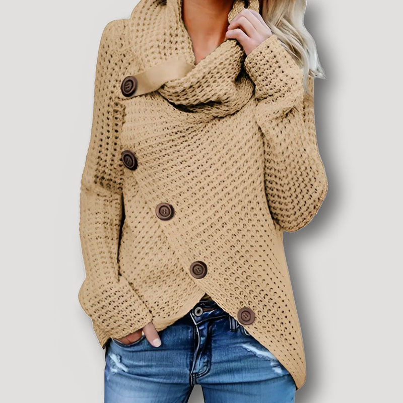 Winterpullover aus Grobstrick für Frauen - Victoria