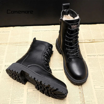 Winterstiefel aus Leder für Frauen - Pepper