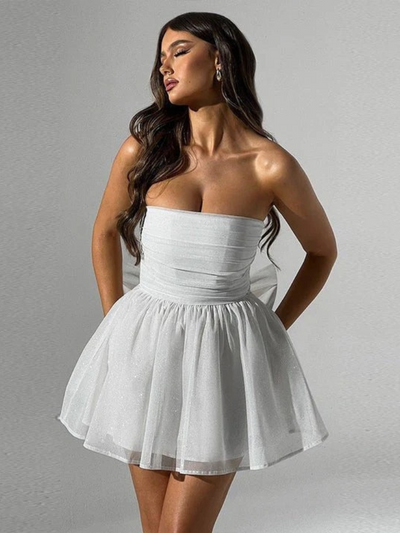 Wunderschönes Glitzer-Cocktailkleid für Damen | Mini
